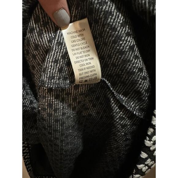 Max Studio Black Long-Sleeve Dress - Size Small - Picture 5 of 5